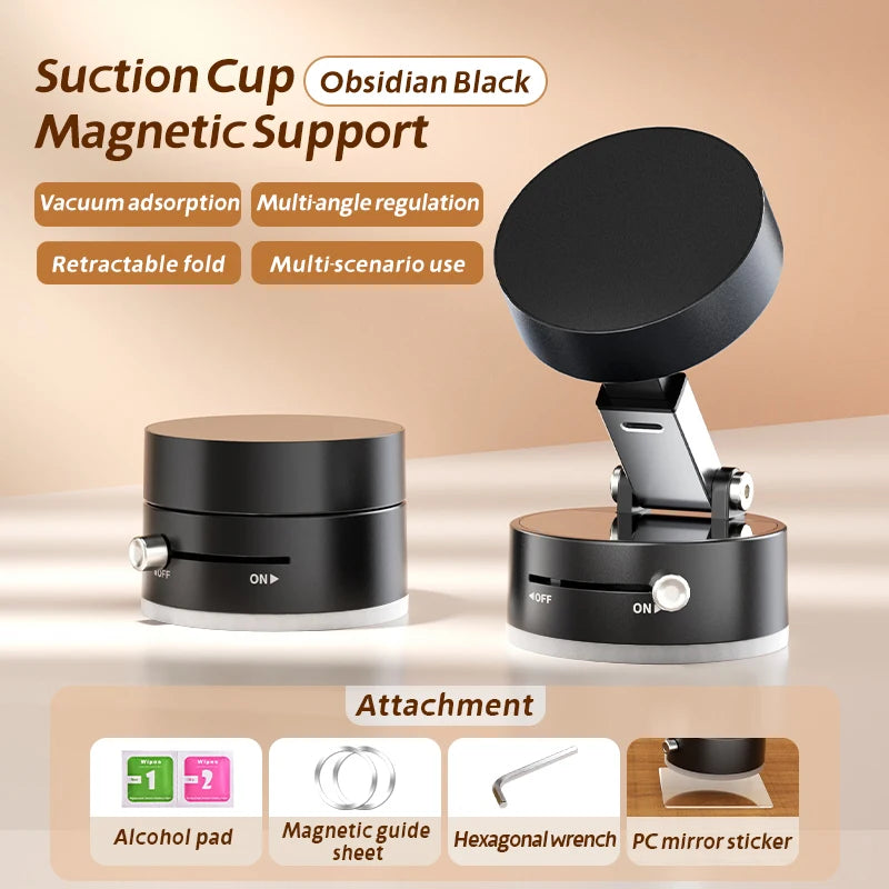 Mini Vacuum Double Side Magnetic Phone holder