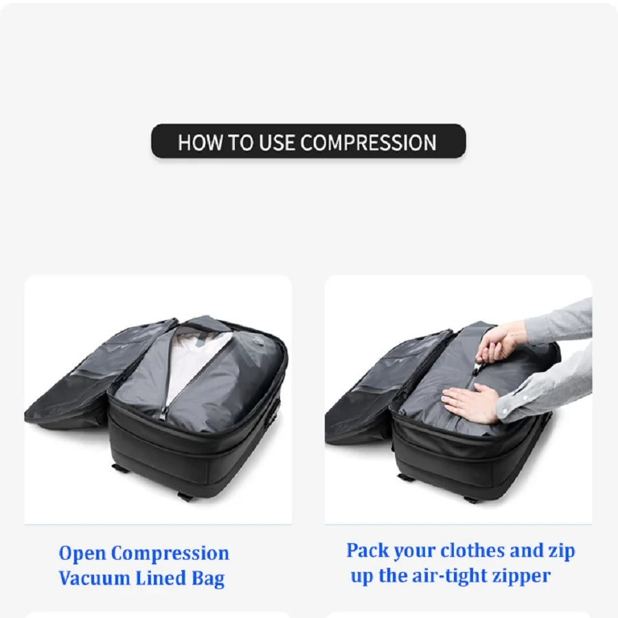  Travel Backpack Vacuum Compression 